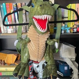 Plush T-Rex Backpack